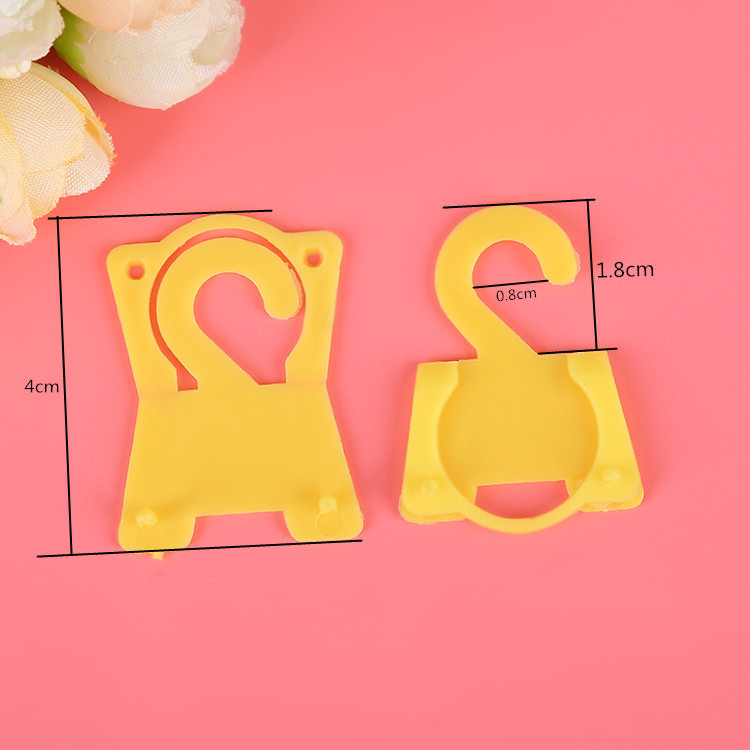 厂家直销袜子服装外包装吊钩 塑料问号挂钩各种规格 袋子钩