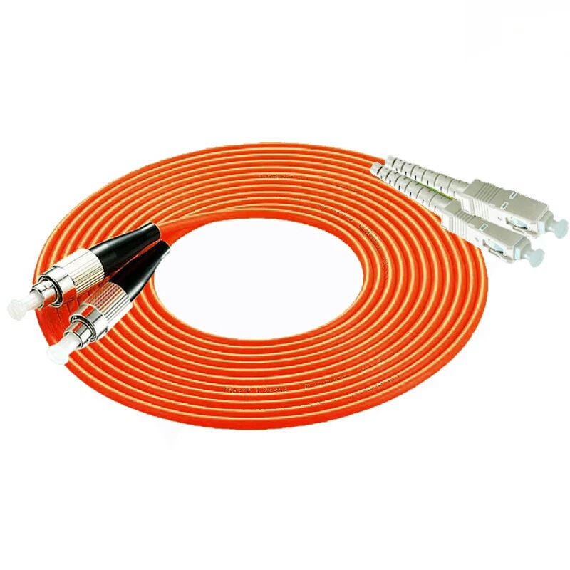 SC-FC多模光纤跳线3米双芯光缆尾纤scfc一对厂家