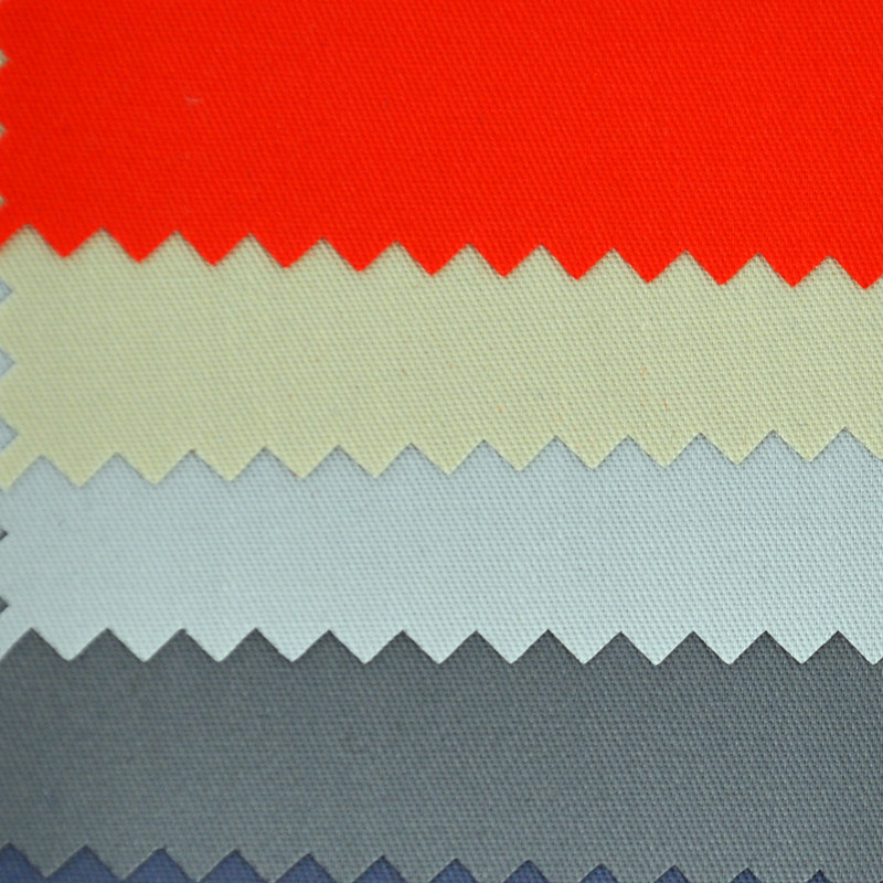 现货工装面料CVC细斜纹60/40 32x32 130x70 二批