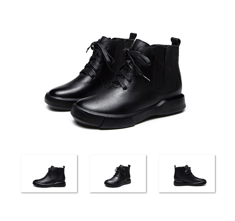 Bottes femme en En cuir - Ref 3355440 Image 45