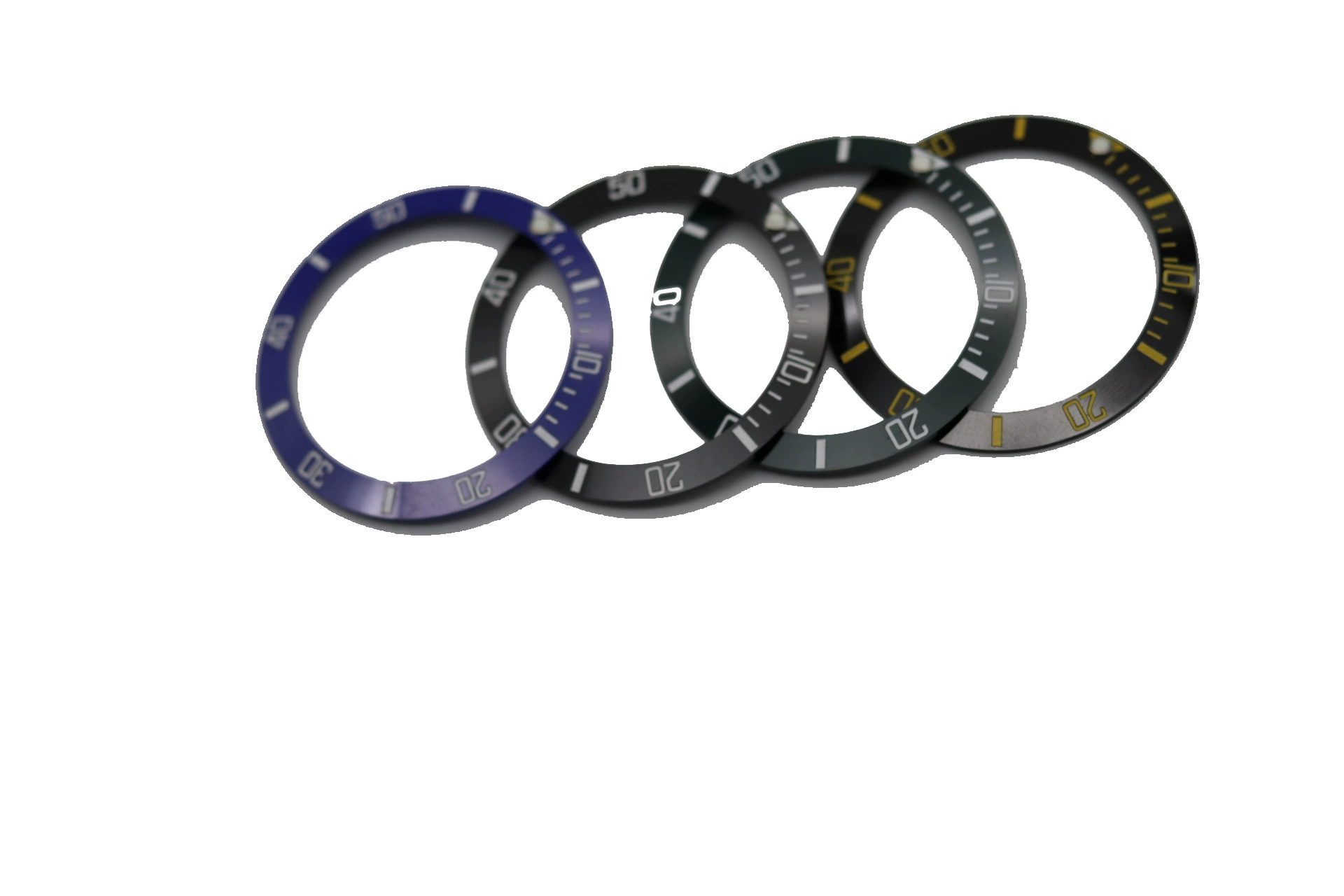 Мужская 38 мм внешний диаметр воды призрак керамические кольца труда внешнее кольцо масштаба