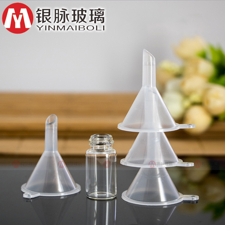 Embudo de perfume herramienta de embalaje de aceite esencial embudo de embalaje embudo cosmético embudo PP plástico transparente