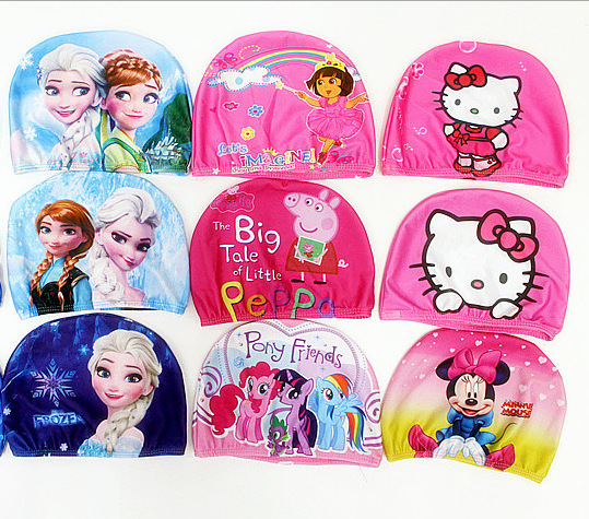 [New cartoon hat]new pattern children Cartoon Cloth cap Snow princess Spider-Man Cloth cap New on