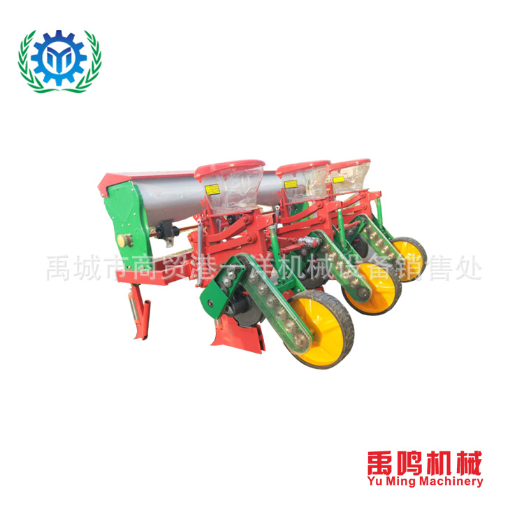 免耕大豆苞米播种机 四行悬浮式玉米播种机 东北地区用玉米点播机