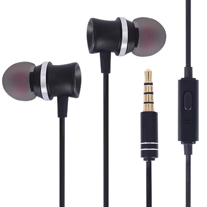 入耳式金属耳机 线控游戏音乐耳机手机电脑通用厂家批发运动耳塞|ms