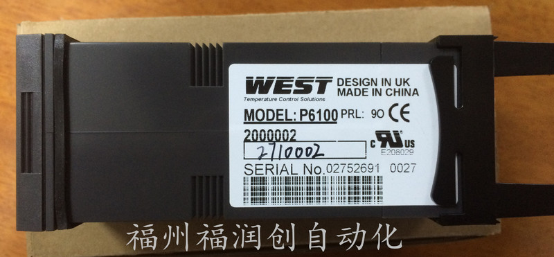 WEST temperature control meter P6100-2000002 universal process controller WEST 6100 +