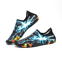亚马逊新款  涉水鞋女溯溪鞋沙滩鞋游泳鞋男钓鱼鞋贴肤鞋一件代发