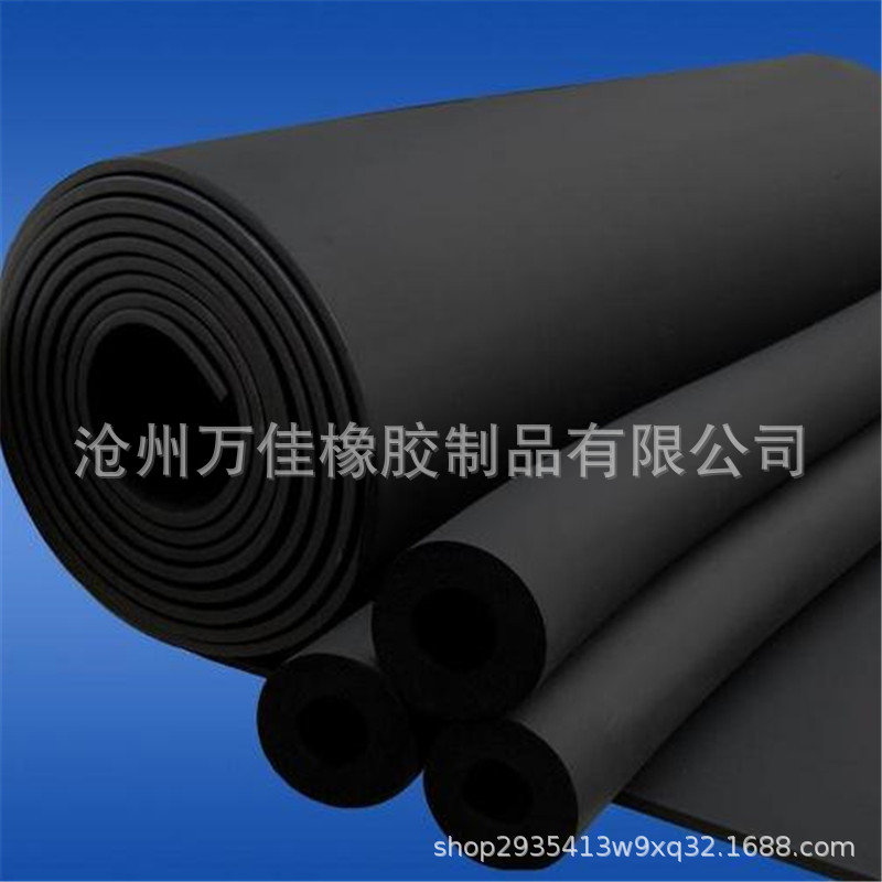 橡塑保温板隔音棉隔热棉 阻燃橡塑海棉隔热板吸音棉厂家直销