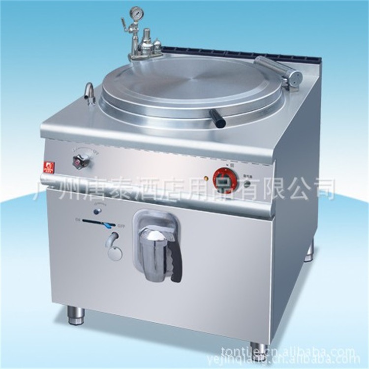 供应酒店用品ZH-TO100 供应电热夹层汤锅煲汤锅煲汤炉