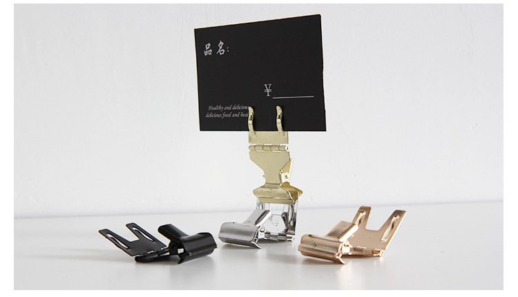 金属标签夹,翼型夹,标价夹,价签牌