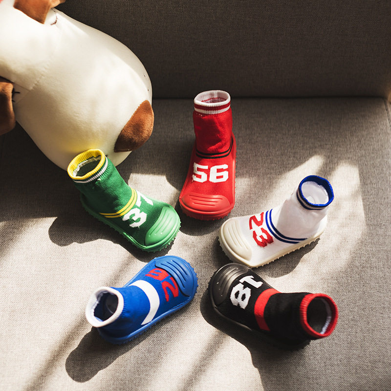 Order children Socks baby Shoes and socks prewalker baby prewalker non-slip Soled Flooring shoes wholesale