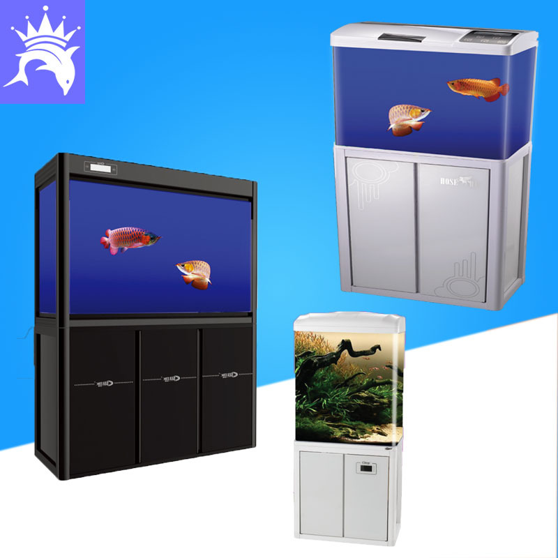 厂家直销 龙鱼缸  底过滤龙鱼缸 一套批发 水族箱 特价