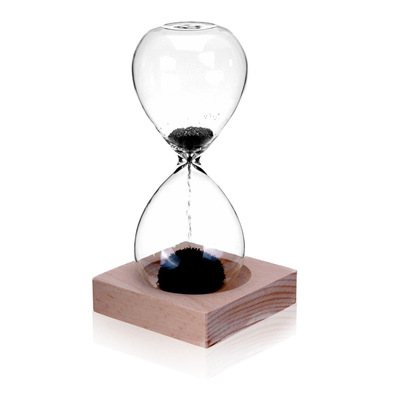 创意玻璃磁铁磁力沙漏 hourglass磁性磁铁生日礼物创意摆件沙漏|ru