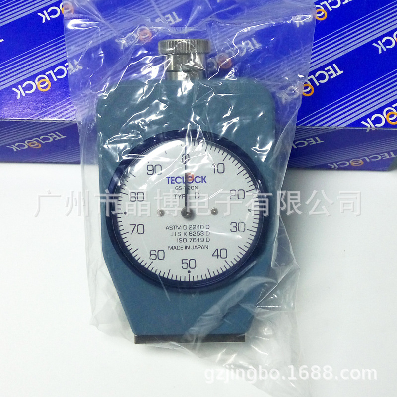 批发日本TECLOCK硬度计得乐D型橡胶硬度计GS-720N硬度计