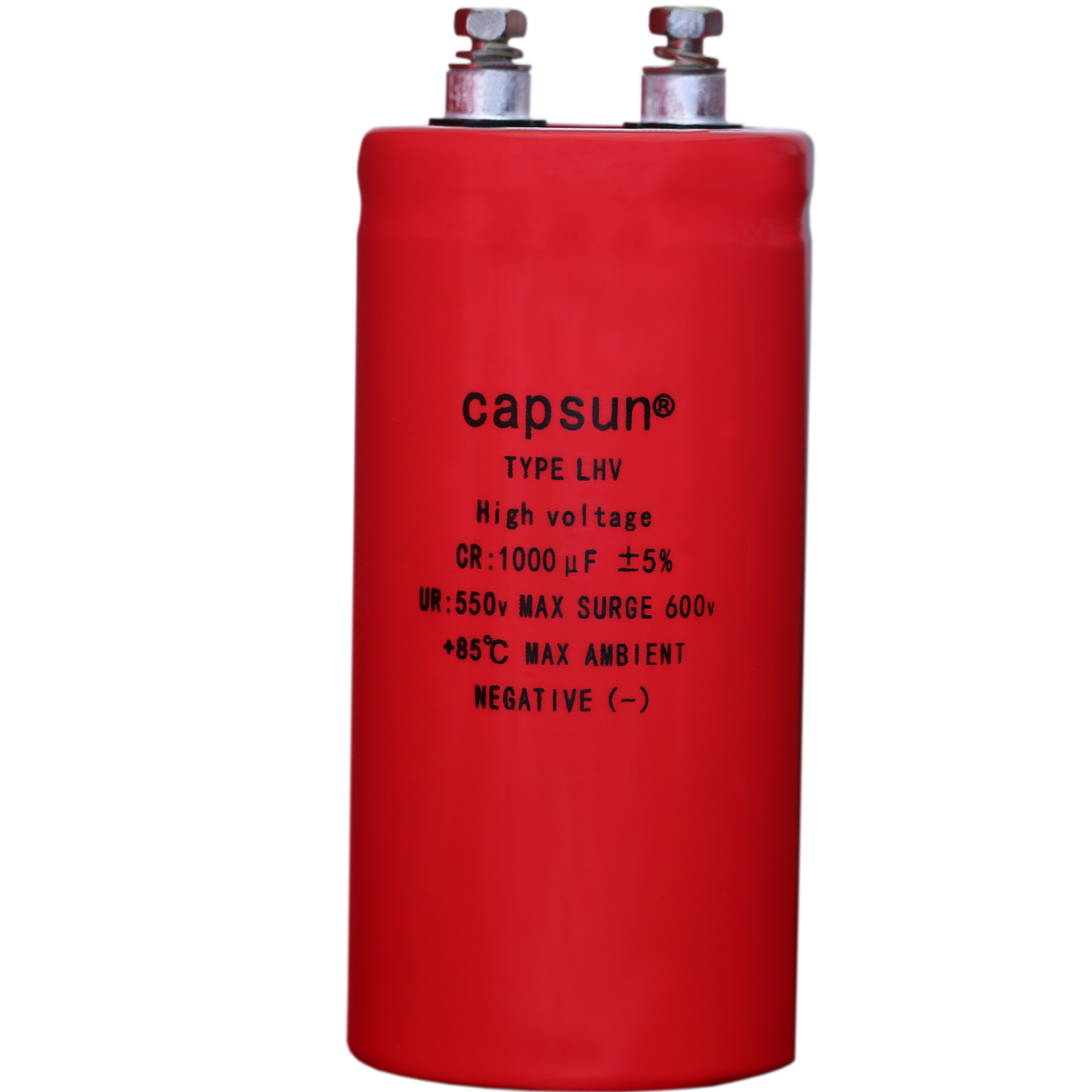 滤波电容厂家 550v1000uf电容 85℃ 储能电解电容器 CAPSUN