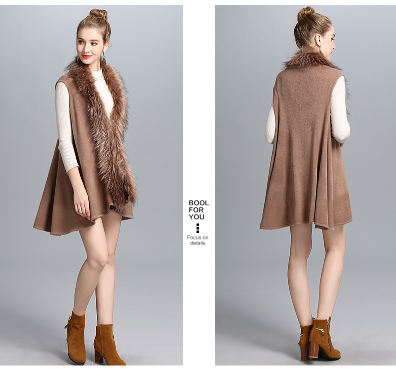 Gilet femme POINT DE DéPART VOITURE en Cachemire - Ref 3318014 Image 29