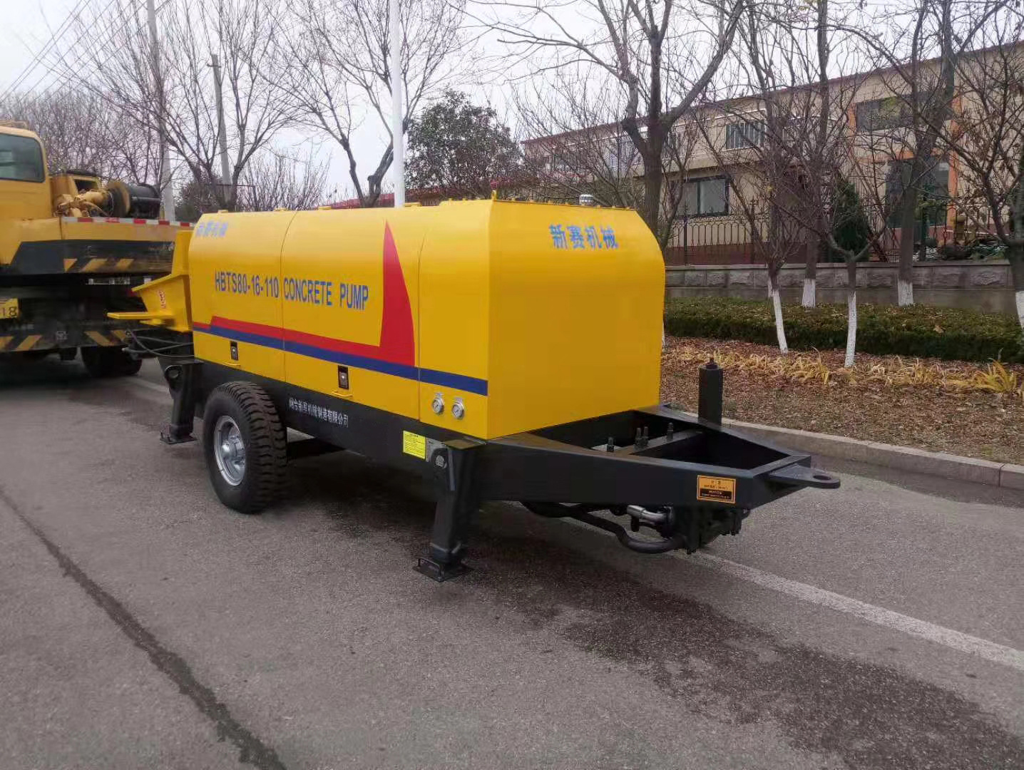 大颗粒混凝土拖泵 地泵混凝土输送泵 80混凝土泵 大型混凝土地泵