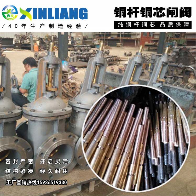 明杆闸阀 重型明杆闸阀 铜芯铜杆闸阀  DN125 厂家直销 物美价优