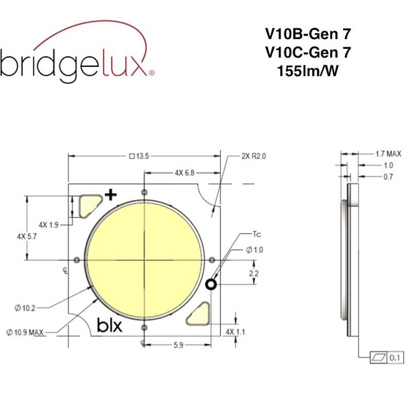 BXRE-27E0800-D-73 Прив Cob v8 Gen 7