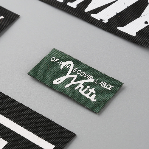 Factory-made three-dimensional printed fashion letter clothing accessories, clothing bag shoe hat patches, twill fabric trademark