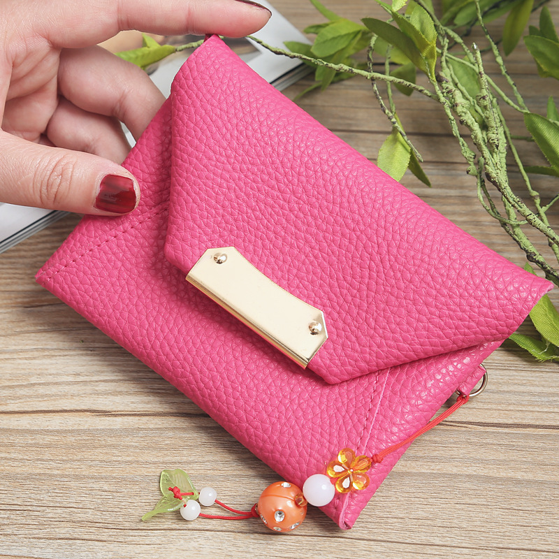 Nihaojewelry Wholesale Accessories New Korean Lychee Pattern Mini Wallet display picture 11