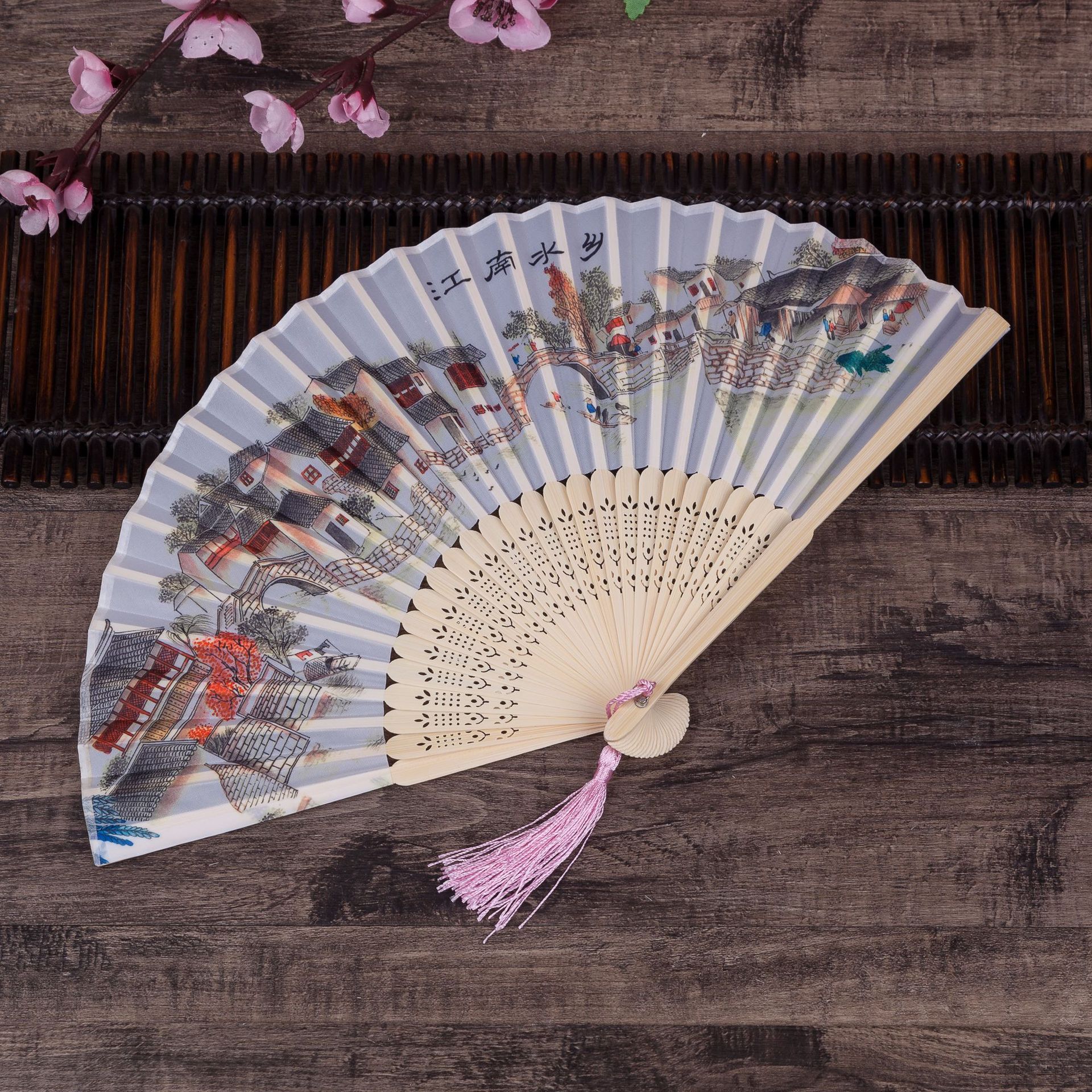 二青彩色江南水乡