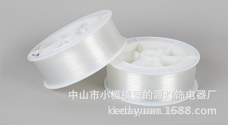 厂家直销科达源PMMA照明塑料光纤 三菱光纤 侧光光纤 光纤满天星