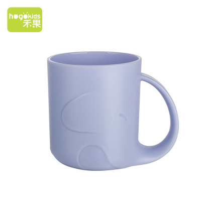 禾果新品卡通创意大象款儿童漱口杯牙刷杯水杯零食杯宝宝洗护用品