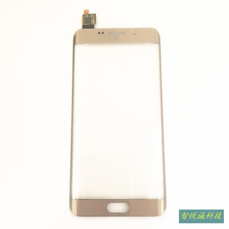 适用三星S6edge plus触摸屏玻璃盖板G9280曲面S6触摸外屏S6+原装T