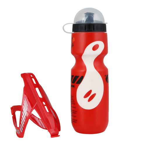 Wholesale mountain bike carbon fiber texture V-shaped water bottle cage bicycle water bottle set cycling accessories