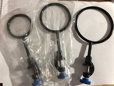 实验用铁三环 铁架台铁圈 烧瓶铁圈  大中小 52/68/87mm/单个