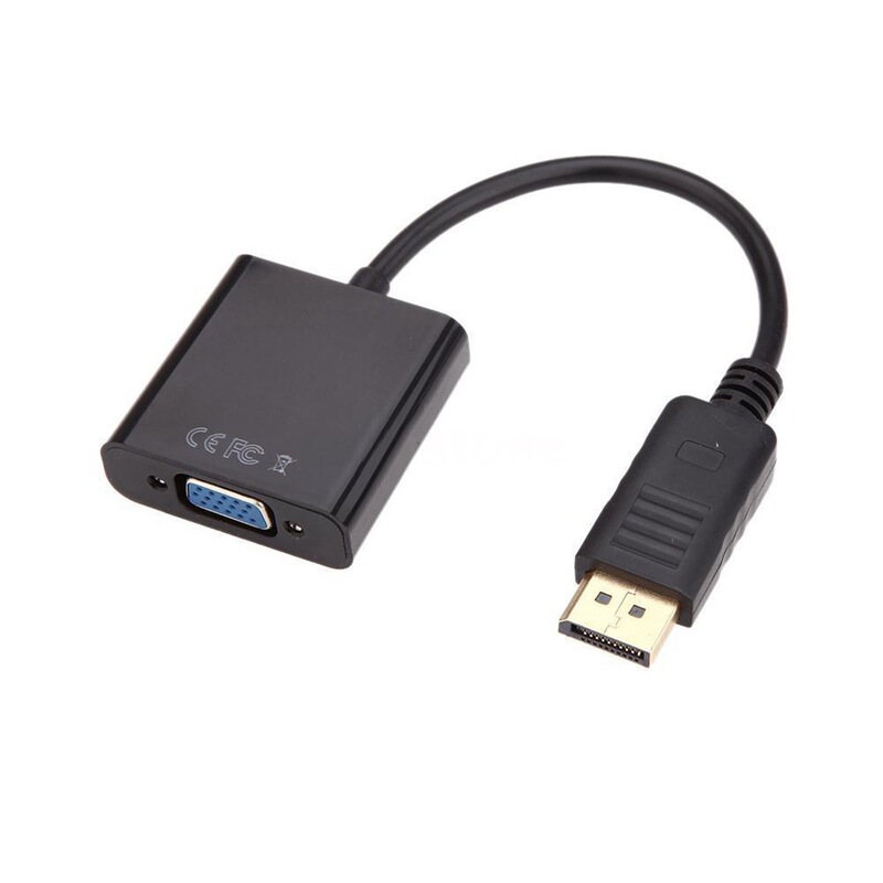 Wholesale dp to vga HD video cable adapter cable dp to vga monitor projector conversion HD cable