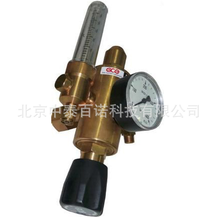 德国GCE捷仪进口省气型氩气&二氧化碳减压阀带流量计流量管