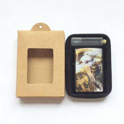 煤油打火机专用半透明礼品纸盒送送礼送客户|ms