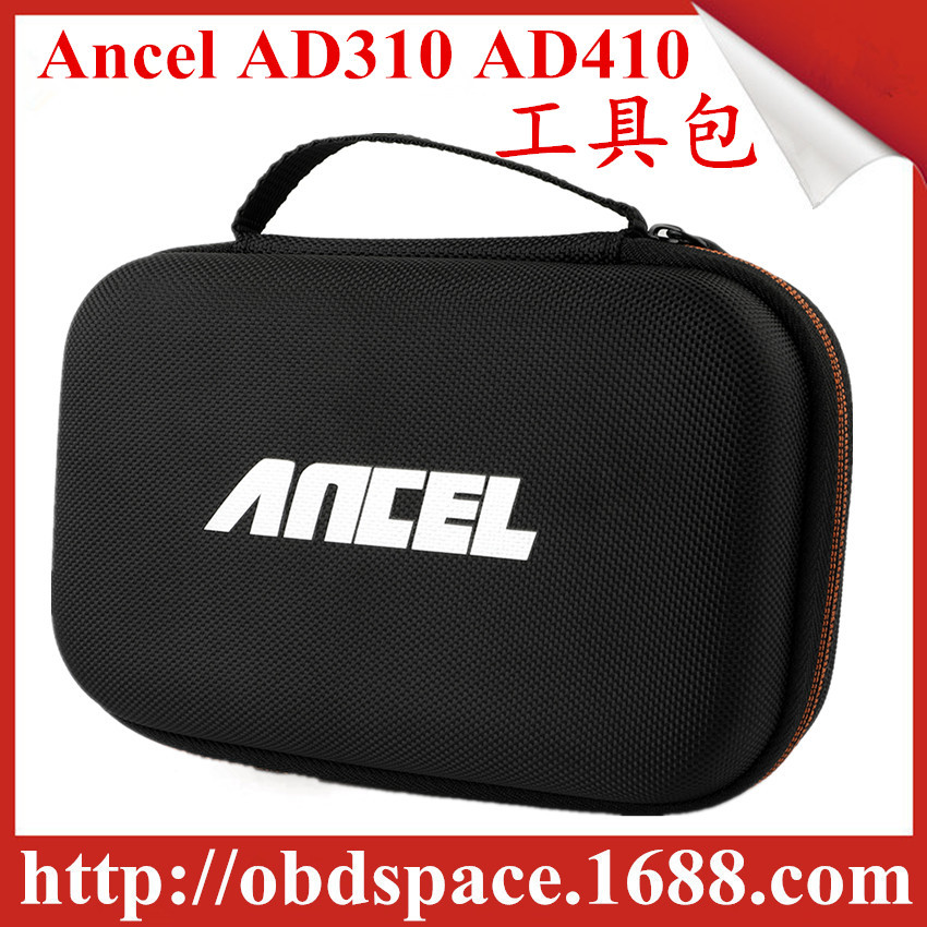 Ancel OBD2 AD210 AD310 AD410扫描仪便携式尼龙拉链OBD工具袋