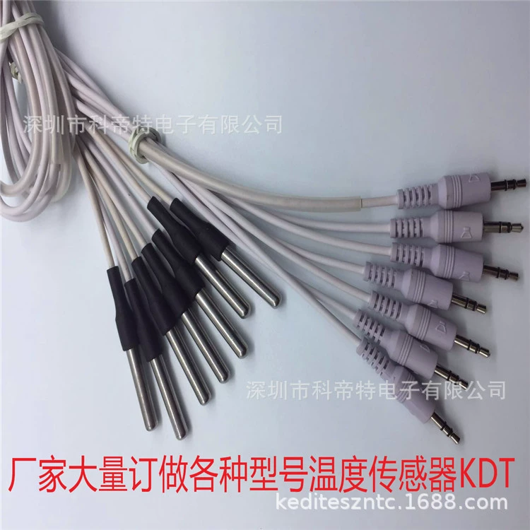 Производители производят большое количество водонепроницаемых датчиков температуры герметичных термисторных датчиков NTC