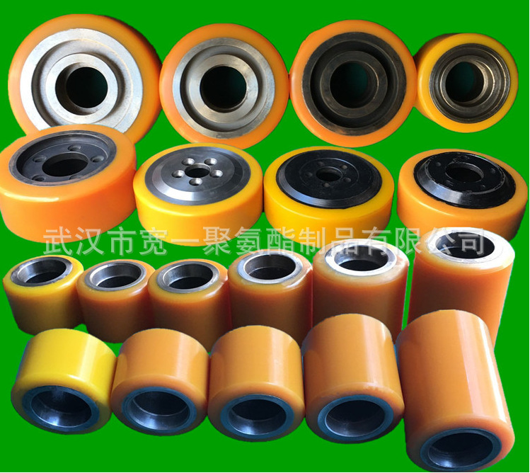 供应湖北武汉厂家聚氨酯滚轮，包胶加工