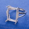 925 Silver Ring as an old ring to be empty -supported silver rings, opening couple silver jewelry wholesale manufacturers direct approval