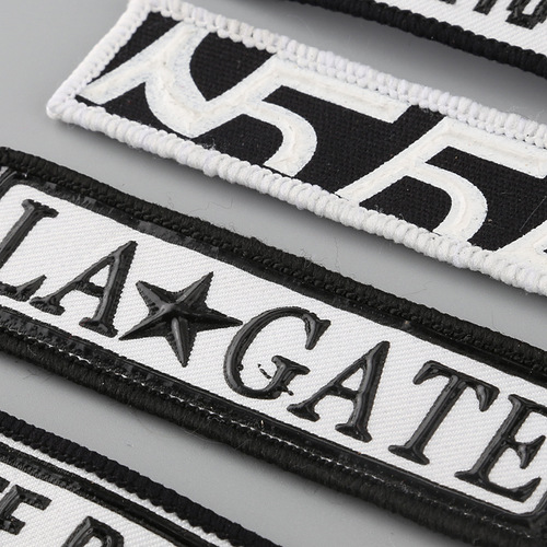 Manufacturer's direct sales fashion letter clothing accessories, clothing, bag, shoe, hat patches and stickers, multi-color microprint transfer cloth stickers