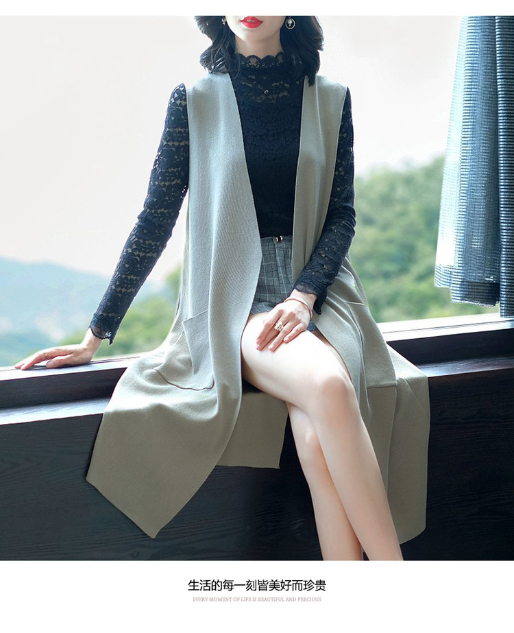 Gilet femme SECRET PEU PROFOND en Tricot - Ref 3316337 Image 17