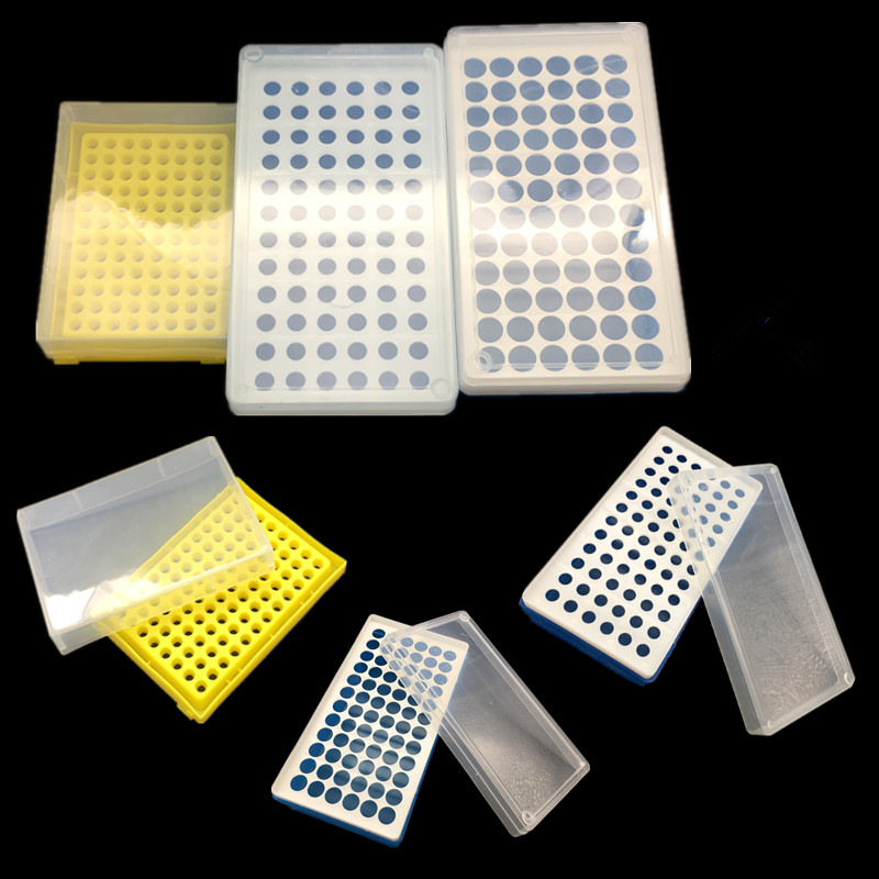 0.2ml0.5ml1.5ml5ml32孔72孔100孔塑料离心管盒 离心管架PCR管盒