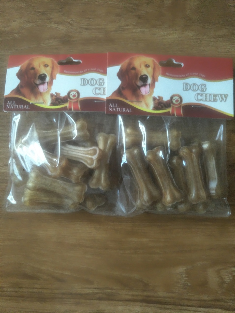 热销推荐 宠物零食 牛皮小压骨 宠物玩具狗咬胶10支装|ms