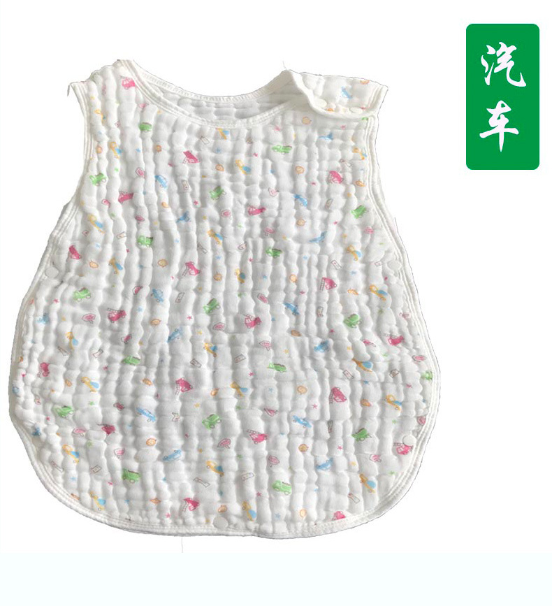 printing Short-sleeved Baby sleeping bag 6 pure cotton Gauze Sleeping bag summer Anti Tipi Manufactor Direct selling