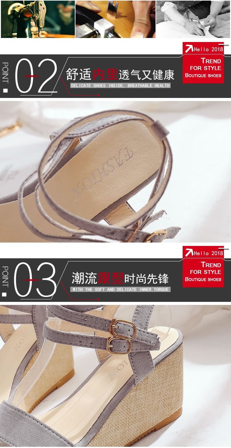 Chaussures été pour femme en Caoutchouc - Ref 3345632 Image 9