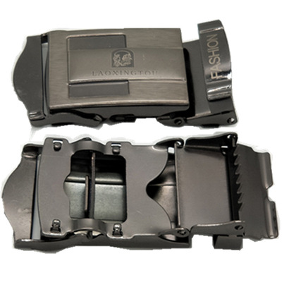 男士皮带扣  前翻铁皮无牙扣头 地摊货源跑江湖腰带配件厂家直销