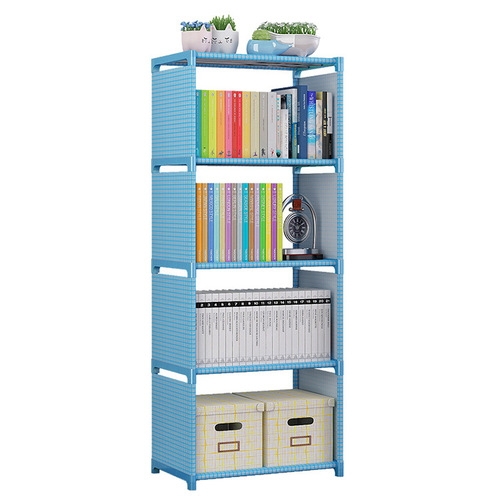 Hale Simple Bookshelf Storage Shelf Cabinet for Student Dormitory Home Use Simple Bookshelf Storage Shelf