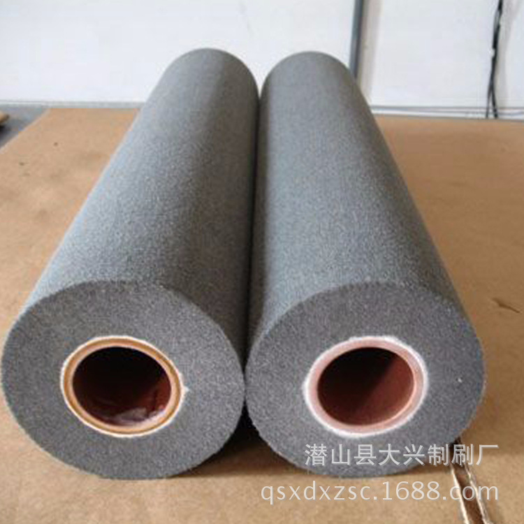 安徽厂家生产含磨料尼龙刷辊 不织布磨刷 不织布抛光刷辊 可定制