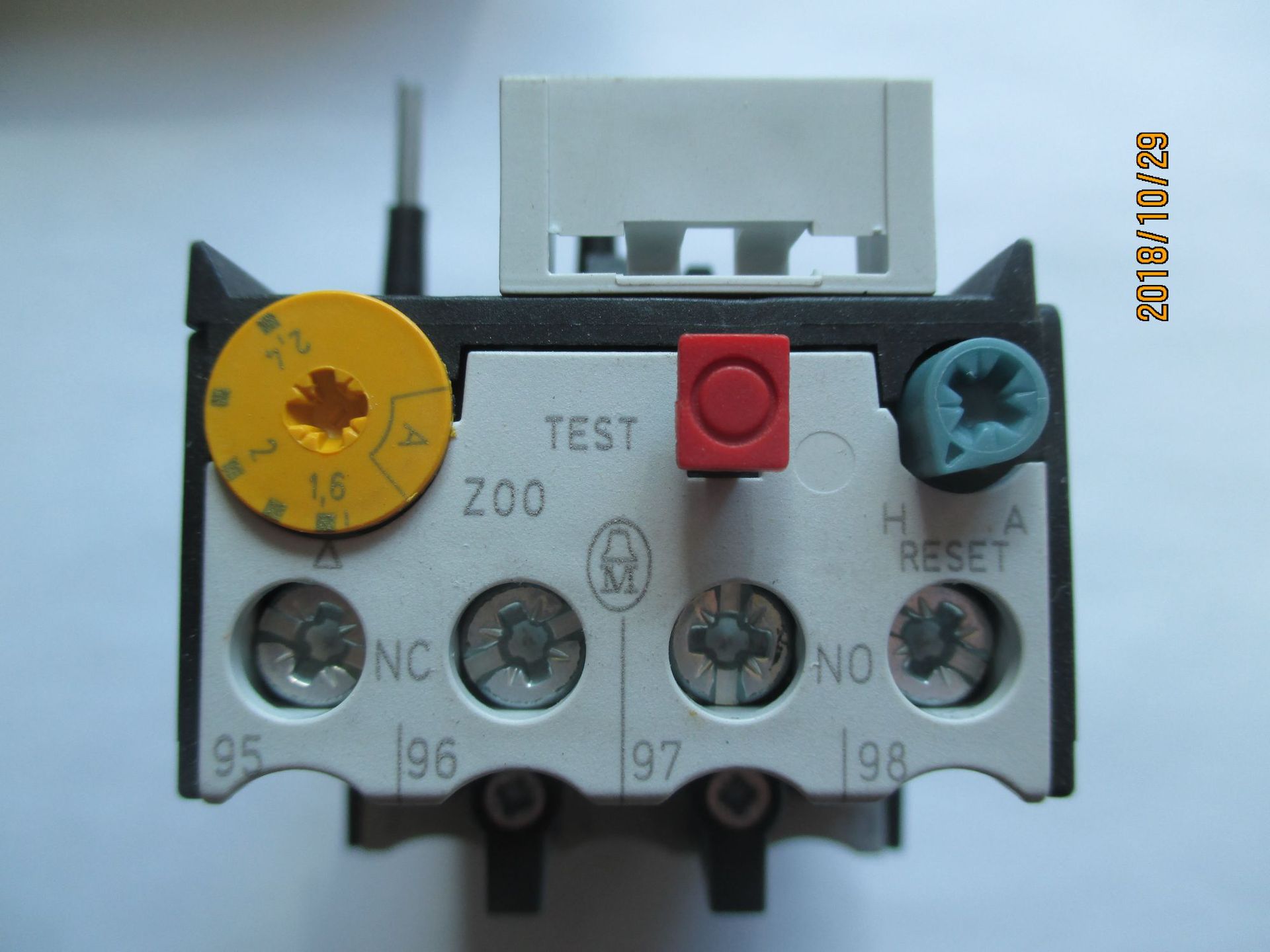 供应全新原装正品默勒热继电器Z00C-2.4