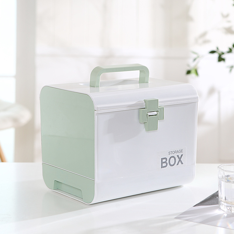Medicine Box Household Medicine Box Household Multi-layer Medicine Storage Box First Aid Kit Medical Clinic Box Emergency Medicine Medical Box
