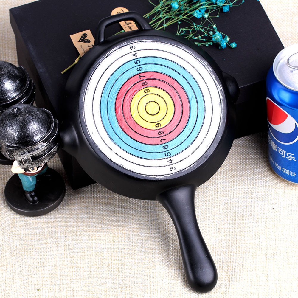 绝地求生周边 吃鸡 平底锅 烟灰缸 大号树脂摆件网吧礼品代发|ru